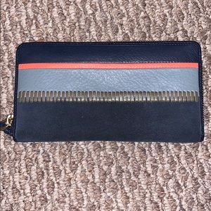 Skyler Fossil wallet Navy
